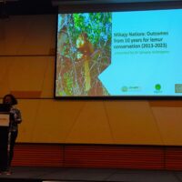 Dr Sylviane Volampeno nizara ny asan'ny Mikajy Natiora nandritra ny IPS 2023 tany Malaisie, Kuching