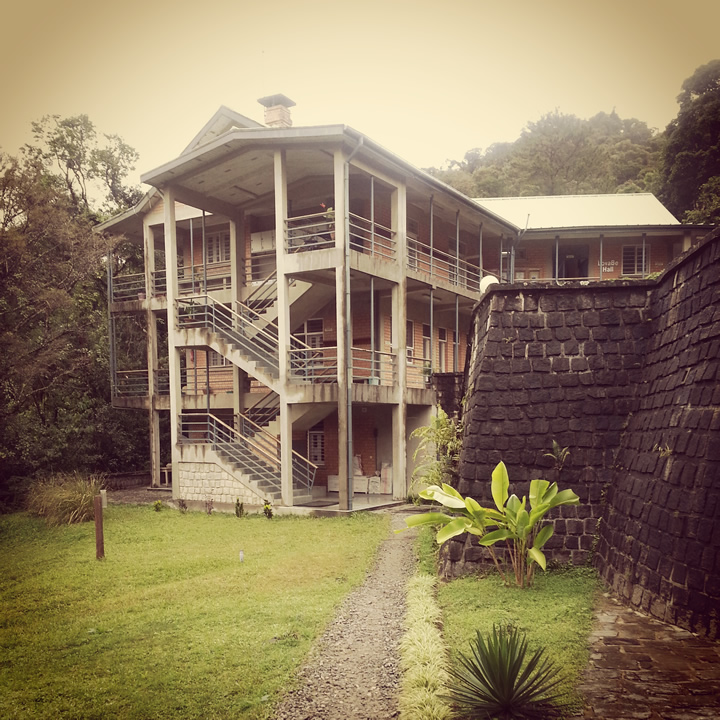 Centre ValBio, a state-of-the-art research station at the edge of the rainforest in Ranomafana. Photo by Sabrina Szeto.